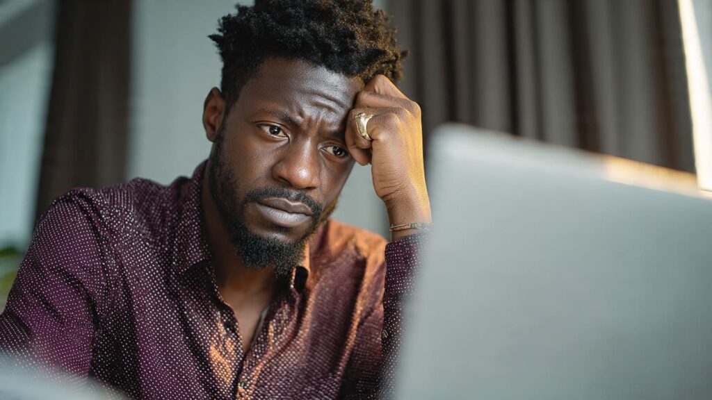 Nigerian website failures business owner frustrated with zero website leads